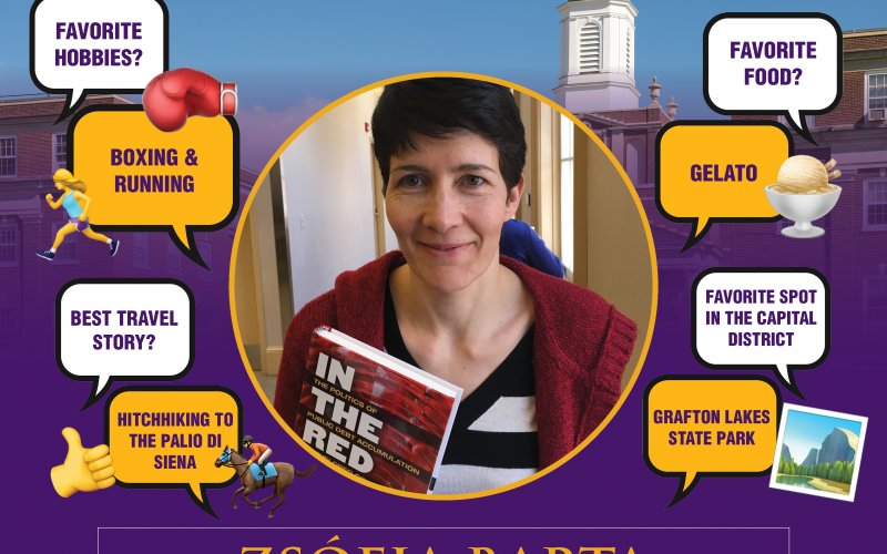 Faculty Q&A Zsófia Barta University at Albany